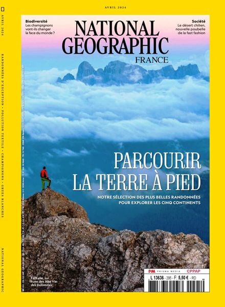 National Geographic France – Avril 2024 Cover