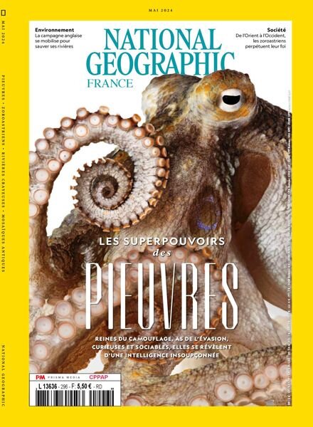 National Geographic France – Mai 2024 Cover