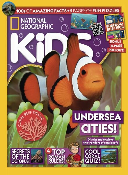 National Geographic Kids Australia – Issue 110 – April 2024 Cover