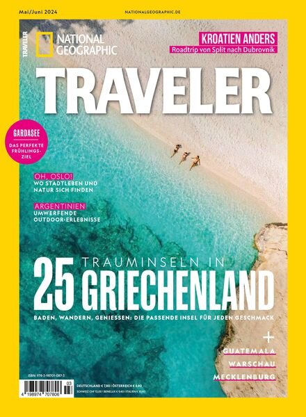 National Geographic Traveler Germany – Mai-Juni 2024 Cover