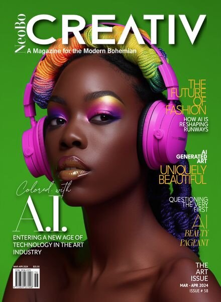NeoBoCREATIV Magazine – Issue 58 – March-April 2024 Cover