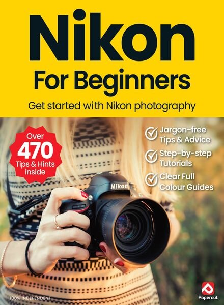 Nikon For Beginners – April 2024 Cover