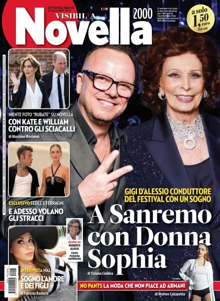 Novella 2000 – 27 Marzo 2024 Cover