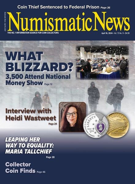 Numismatic News – April 16 2024 Cover