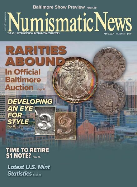 Numismatic News – April 2 2024 Cover