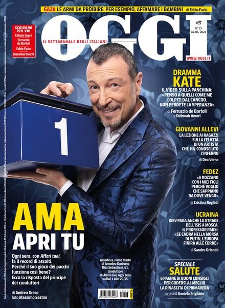 Oggi – 4 Aprile 2024 Cover