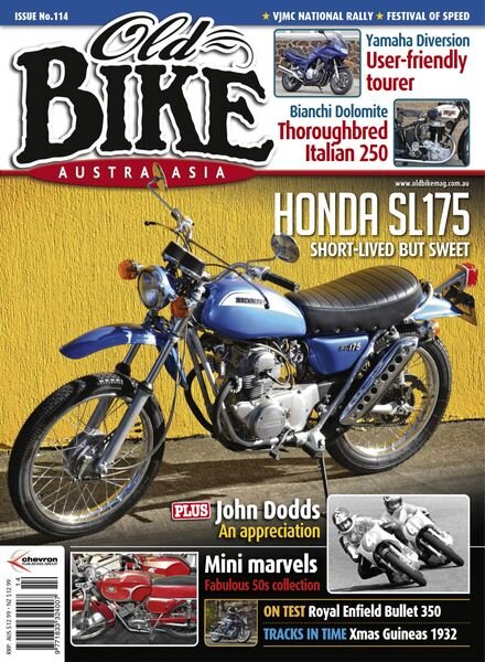 Old Bike Australasia – Issue 114 – 18 April 2024 Cover