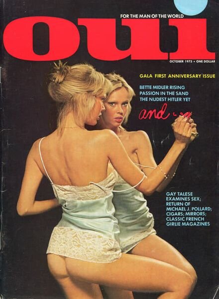Oui – Vol 2 N 10 October 1973 Cover