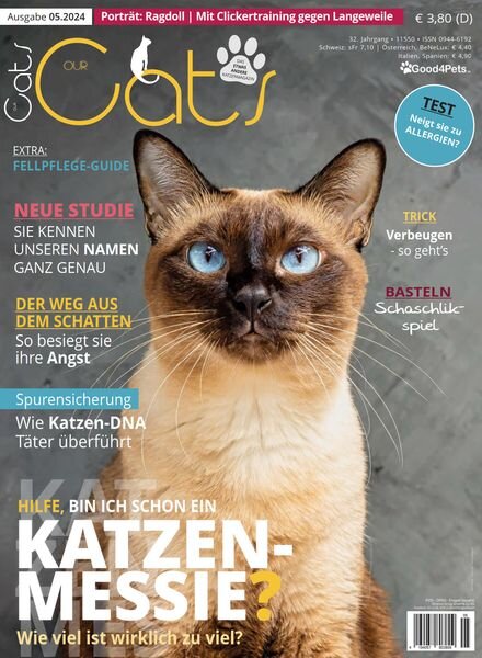 Our Cats – Mai 2024 Cover