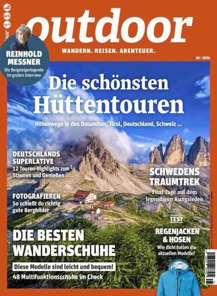 Outdoor – Mai 2024 Cover
