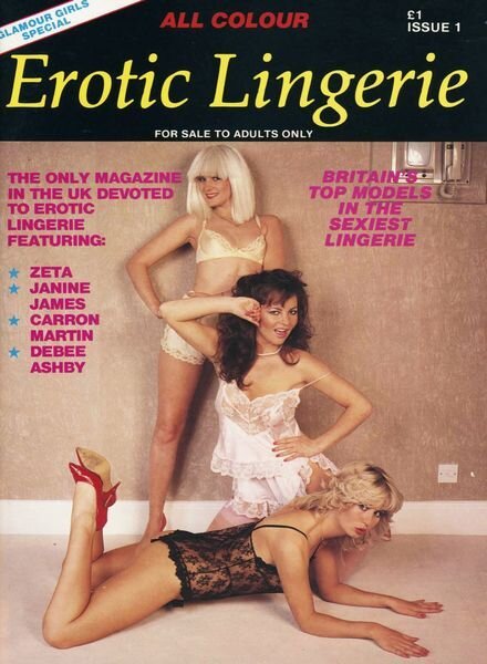 Parade Erotic Lingerie – Issue 1 1984 Cover