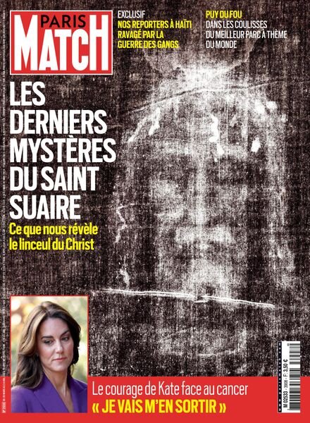 Paris Match – 28 Mars 2024 Cover