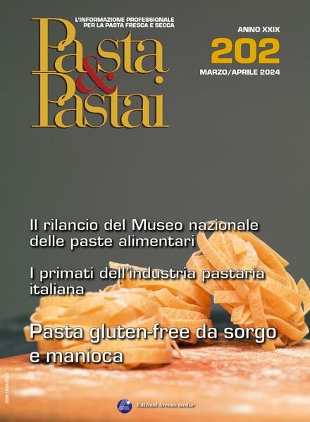 Pasta&Pastai Marzo-Aprile 2024 Cover