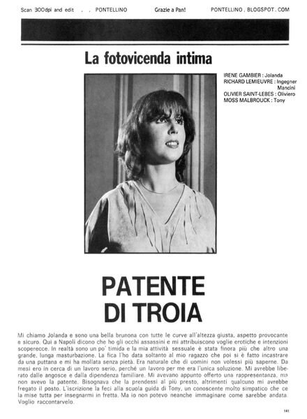 Patente di Troia da 8 Fotoromanzi Porno Cover