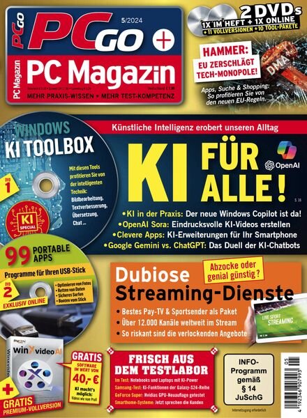 PC Magazin PCgo – Mai 2024 Cover