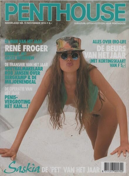 Penthouse Netherlands – November 1993 Cover