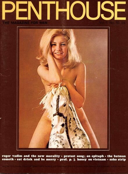 Penthouse UK – Vol 1 N 10 June 1966 Cover