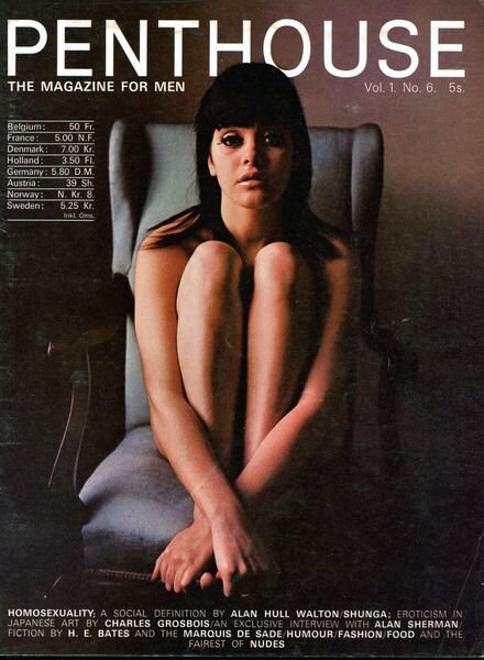 Penthouse UK – Volume 1 Number 6 November 1965 Cover