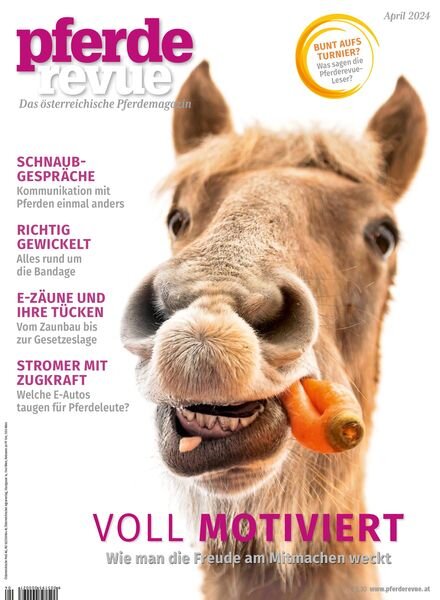 Pferderevue – April 2024 Cover