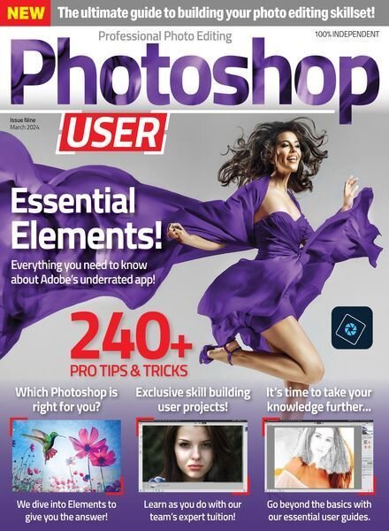 Photoshop User UK – Issue 9 – March 2024 Cover