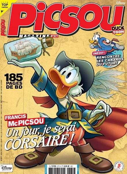 Picsou Magazine – Avril 2024 Cover