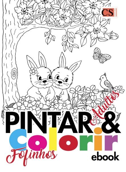 Pintar e Colorir Adultos – 1 Abril 2024 Cover