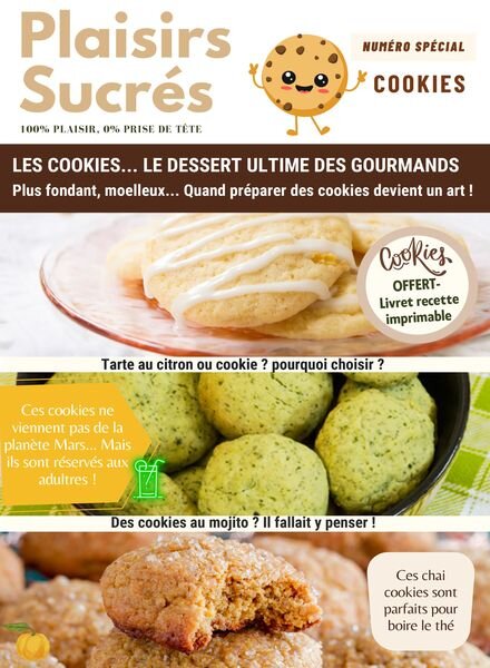 Plaisirs Sucres – 24 Avril 2024 Cover