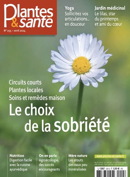 Plantes & Sante – Avril 2024 Cover