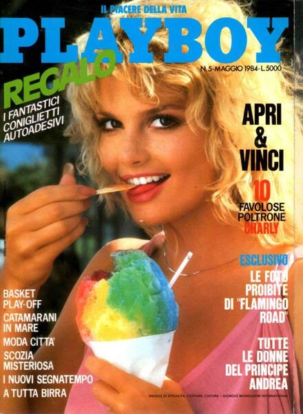 Playboy Italia – Maggio 1984 Cover