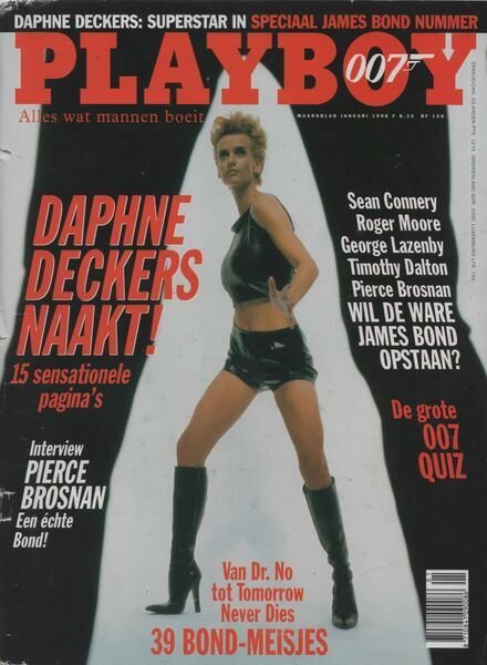 Playboy Netherlands – January 1998 Cover