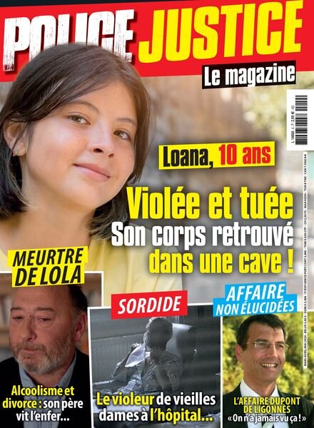 Police Justice le Magazine – Mars-Avril-Mai 2024 Cover