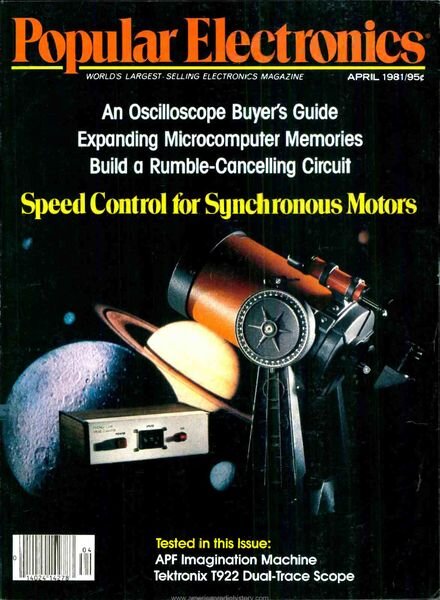 Popular Electronics – 1981-04 Cover
