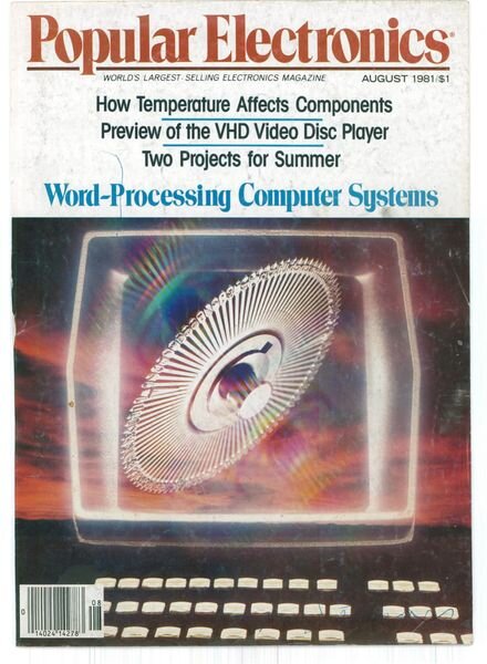 Popular Electronics – 1981-08 Cover