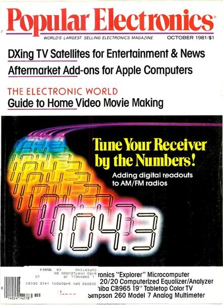 Popular Electronics – 1981-10 Cover