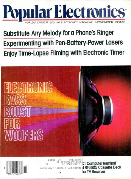 Popular Electronics – 1981-11 Cover