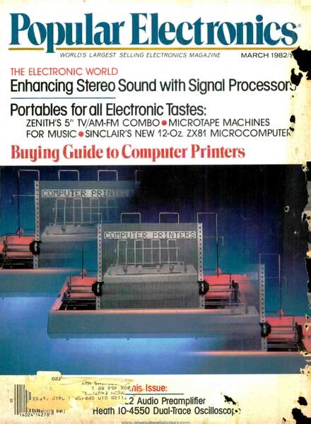 Popular Electronics – 1982-03 Cover