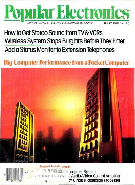Popular Electronics – 1982-06 Cover