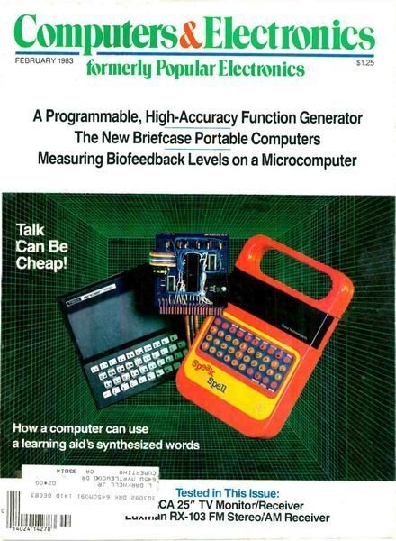 Popular Electronics – 1983-02 Cover