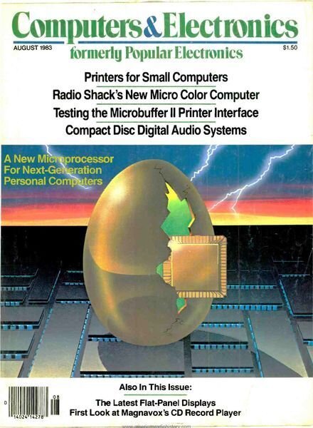 Popular Electronics – 1983-08 Cover