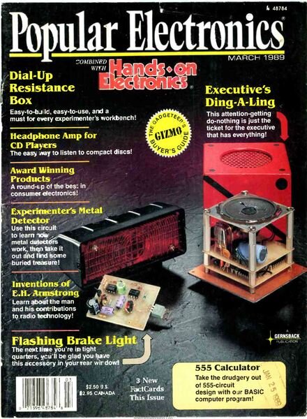 Popular Electronics – 1989-03 Cover