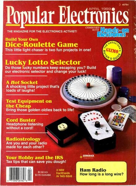 Popular Electronics – 1989-04 Cover