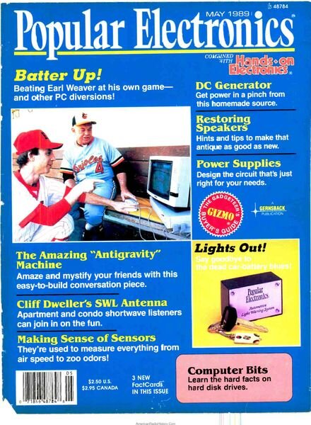 Popular Electronics – 1989-05 Cover