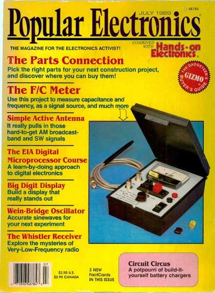 Popular Electronics – 1989-07 Cover