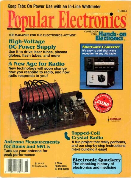 Popular Electronics – 1989-10 Cover
