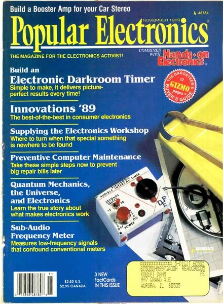 Popular Electronics – 1989-11 Cover
