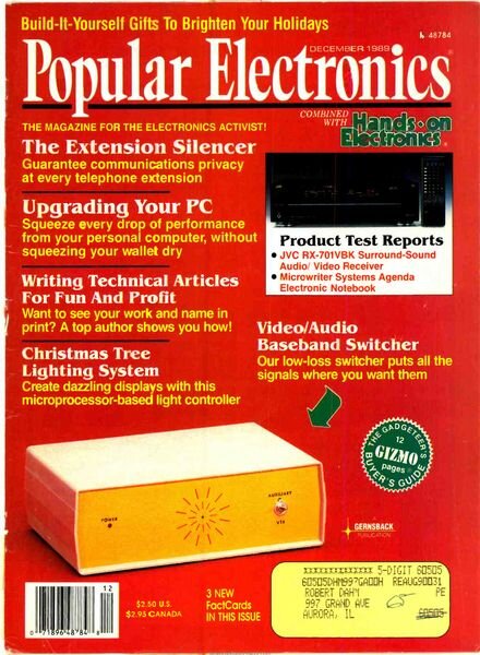 Popular Electronics – 1989-12 Cover
