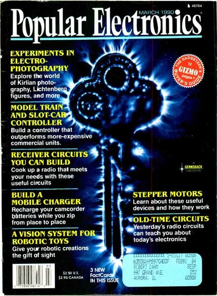 Popular Electronics – 1990-03 Cover