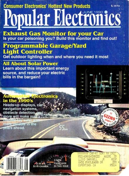 Popular Electronics – 1990-06 Cover