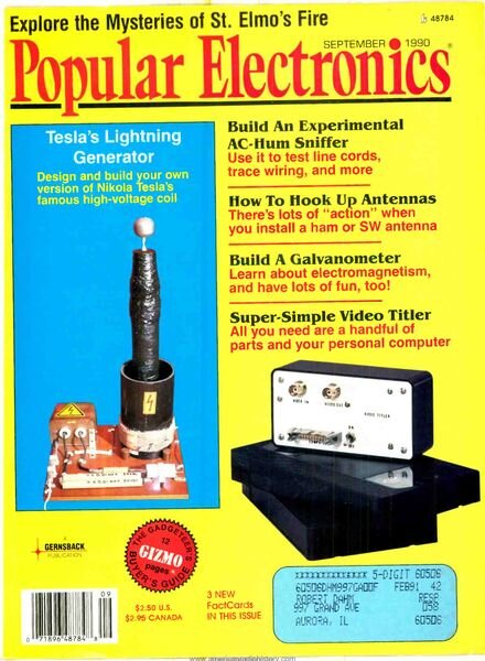 Popular Electronics – 1990-09 Cover