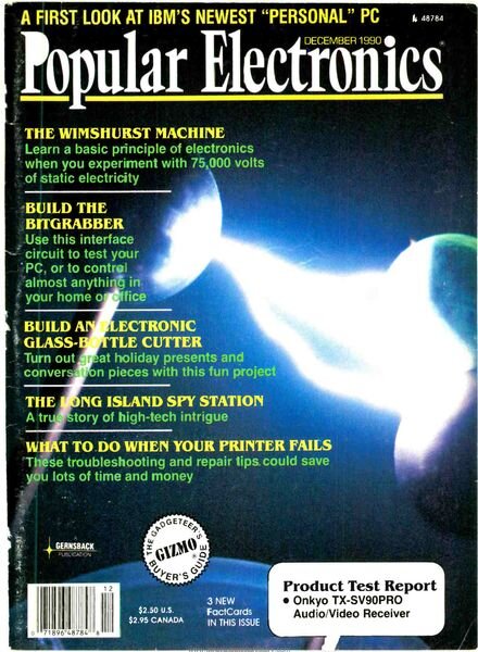 Popular Electronics – 1990-12 Cover
